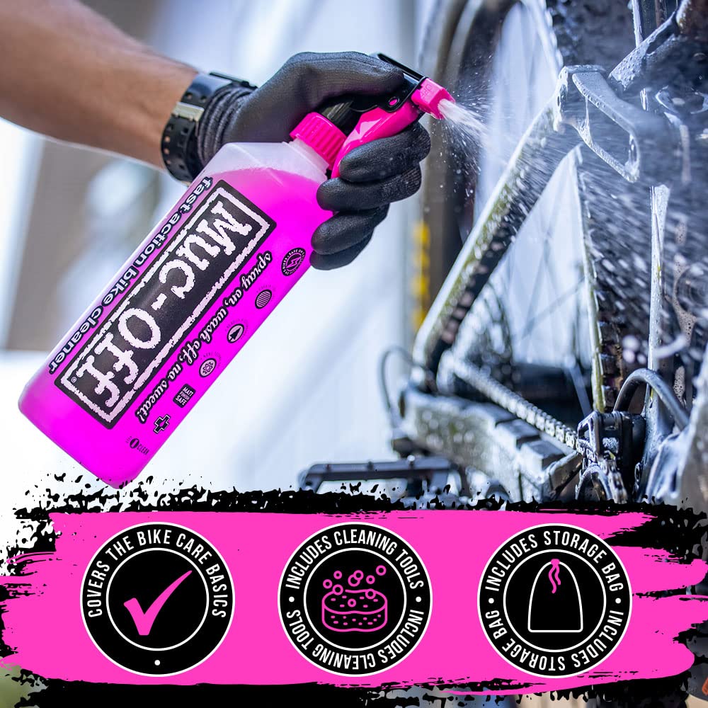 MUC-OFF — Kit de nettoyage vélo avec produits essentiels – Image 2