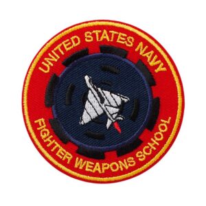 TOP GUN — Lot de 1830 écussons thermocollants TG School