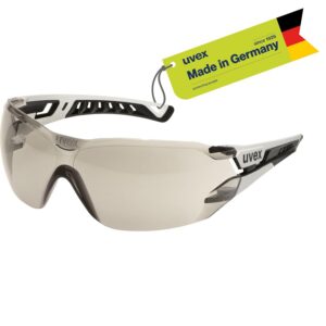 UVEX pheos nxt — Lunettes de protection teintées noir/blanc