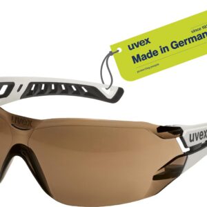 UVEX Pheos Nxt — Lunettes de protection anti-buée blanc/noir