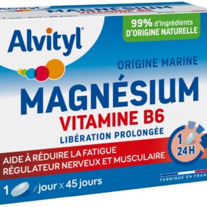 ALVITYL Magnésium 300 mg + Vitamine B6 — comprimés 45 jours
