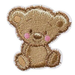 MONO-QUICK — Écusson thermocollant ours 5,5 x 5,5 cm