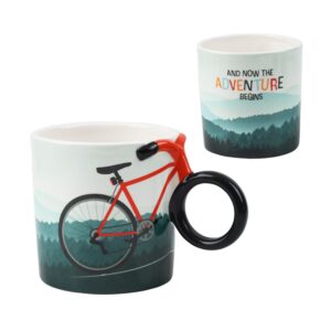 WINKEE — Tasse vélo avec poignée élégante