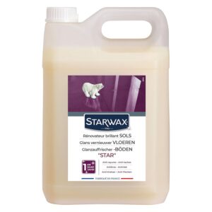 STARWAX — Rénovateur brillant pour sols intérieurs 5 L