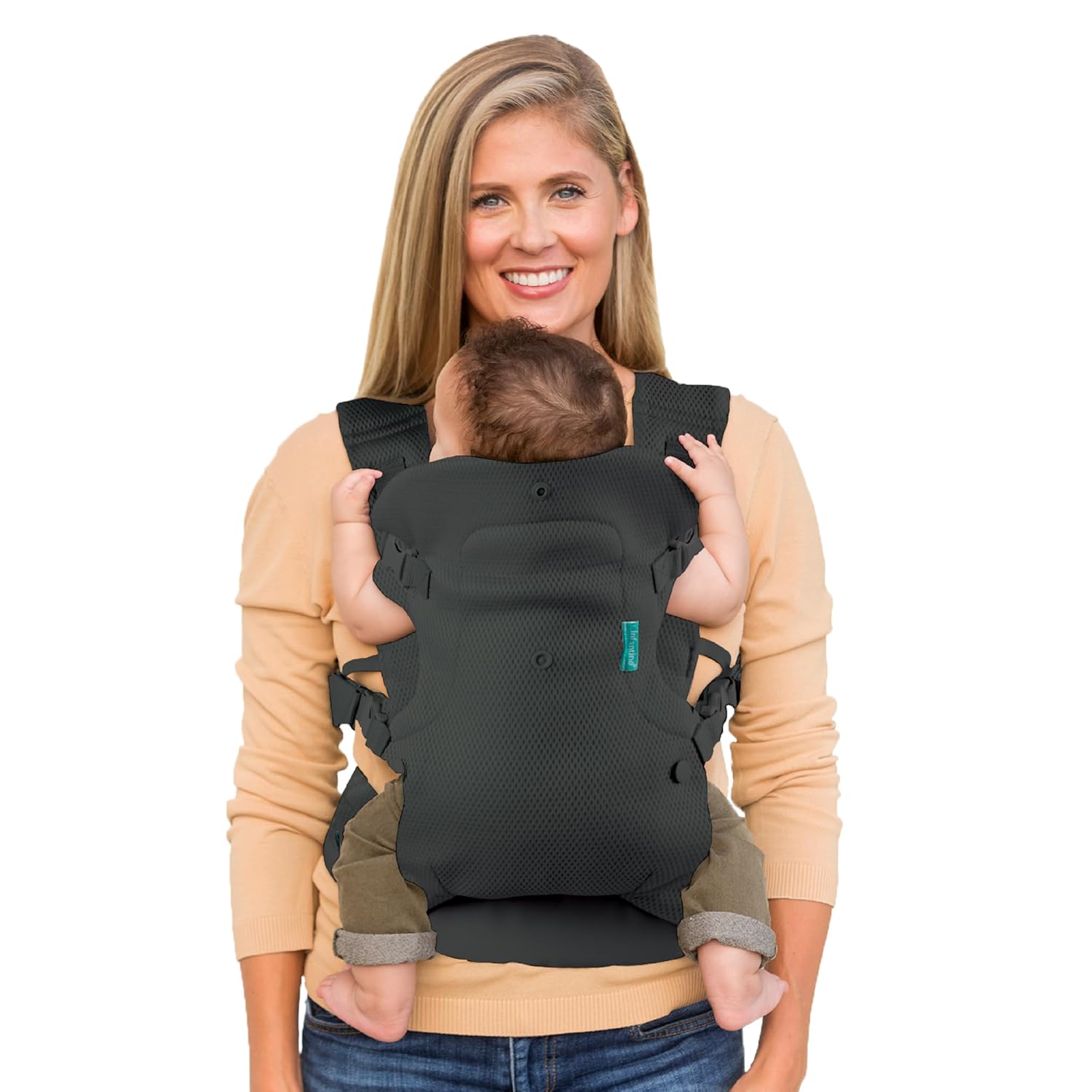 INFANTINO Flip 4-en-1 — Porte-bébé ergonomique ajustable noir