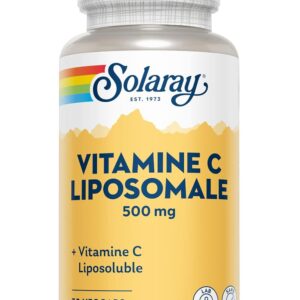 SOLARAY — Vitamine C liposomale 500 mg, 30 gélules végétales