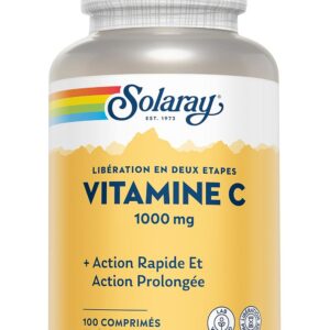 SOLARAY — Vitamine C 1000 mg libération en deux étapes 100 cp