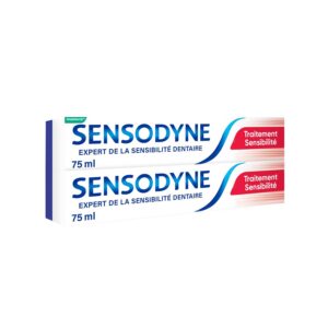 SENSODYNE — Dentifrice dents sensibles lot de 2 x 75 ml