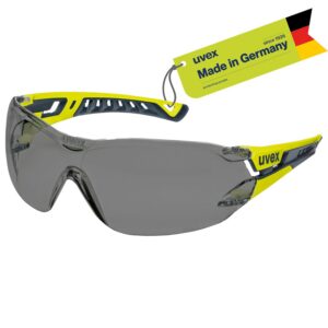 UVEX pheos nxt — lunettes de protection teintées anthracite##/citron vert