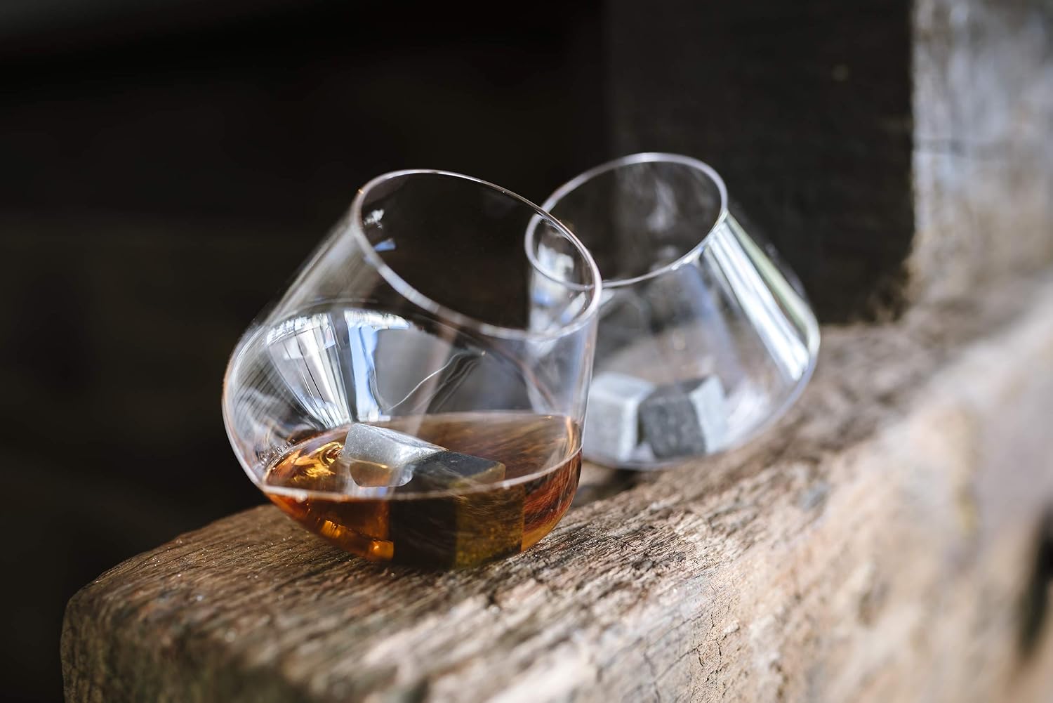 GENTLEMEN'S HARDWARE — Verres à whisky à bascule lot de 2 – Image 4