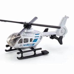 SIKU — Hélicoptère de police métal/plastique rotors rotatifs