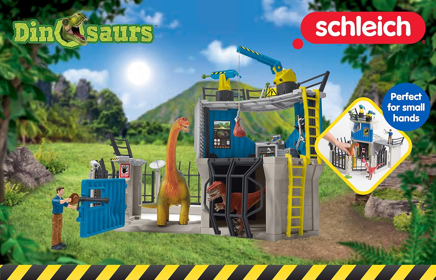 SCHLEICH — Grande station de recherche Dino – Image 4