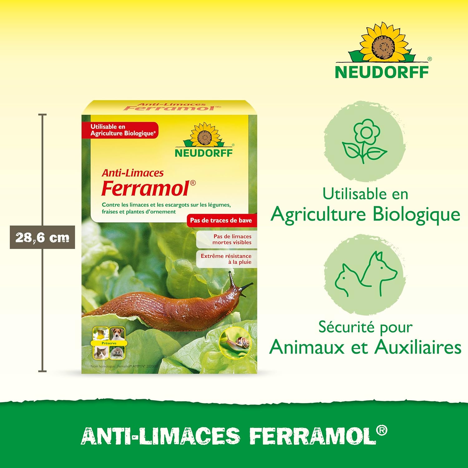 NEUDORFF Ferramol — Anti-limaces et escargots 2 kg – Image 2