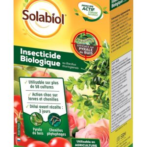 SOLABIOL — Insecticide biologique larves et chenilles 25 g