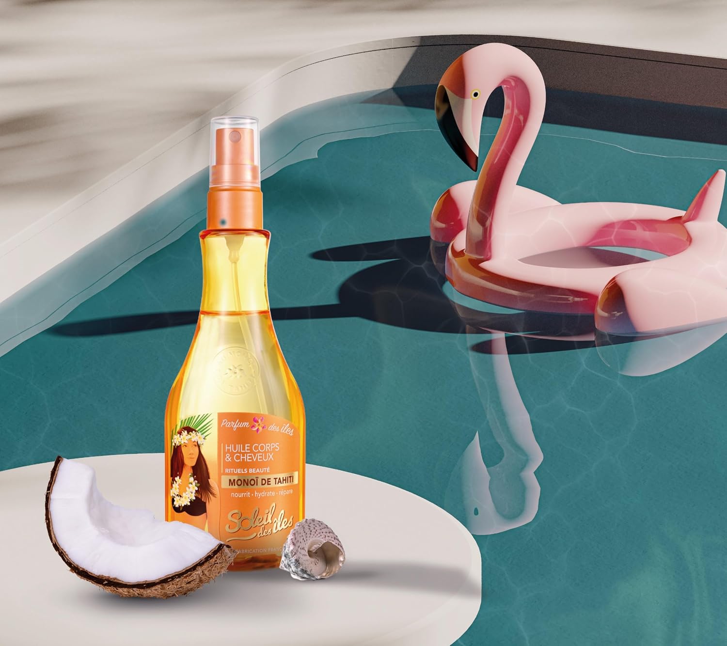 SOLEIL DES ÎLES — Pur Monoï de Tahiti AO 99% cheveux & corps – Image 2