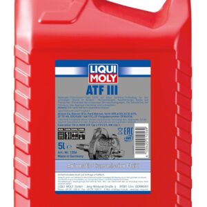 LIQUI MOLY ATF III — Huile de transmission et hydraulique 5 L