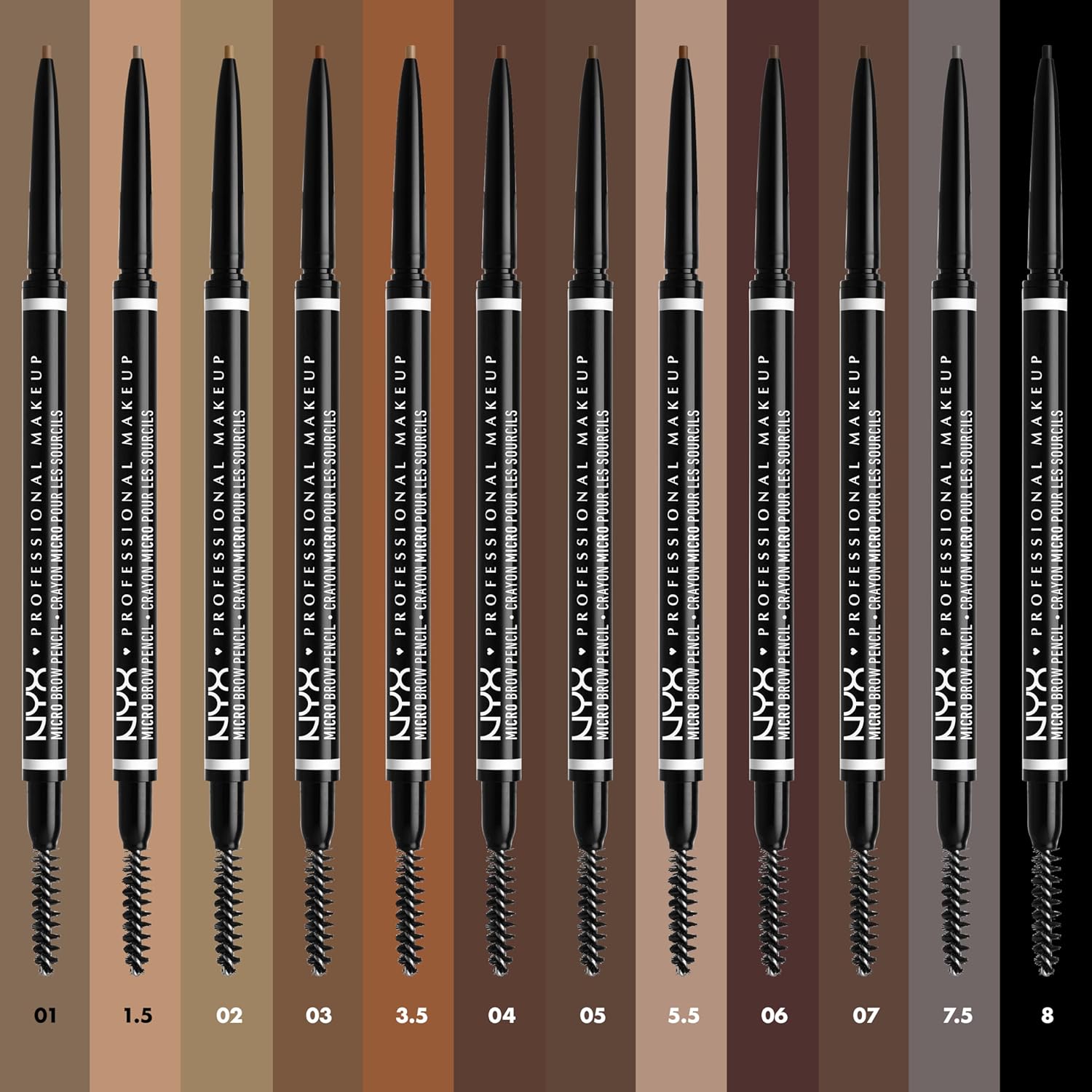 NYX PROFESSIONAL MAKEUP — Crayon à sourcils Micro Brow Blonde – Image 4
