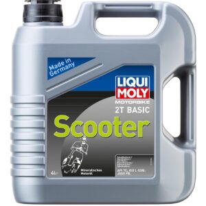 LIQUI MOLY Motorbike 2T Basic Scooter — Huile moteur 4 L