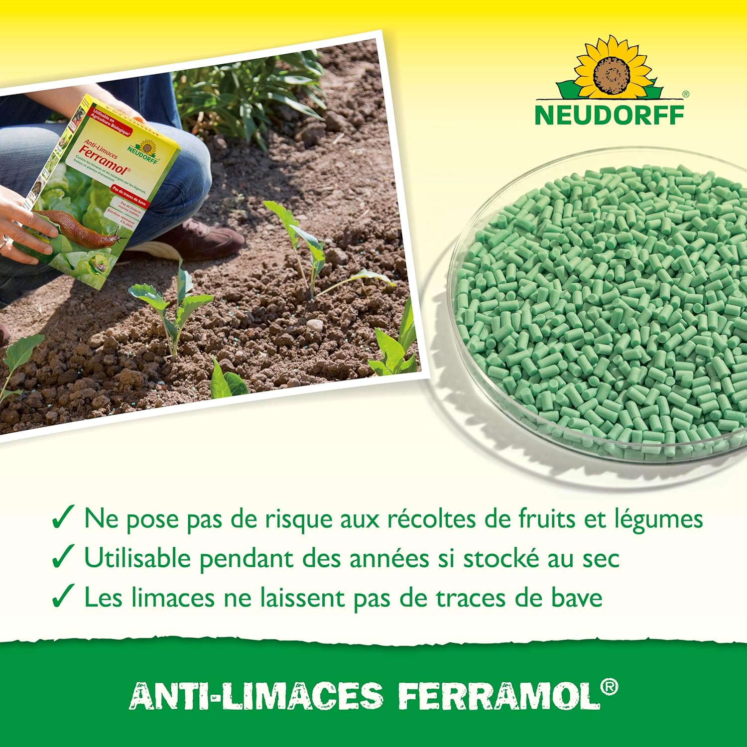 NEUDORFF Ferramol — Anti-limaces et escargots 2 kg – Image 3