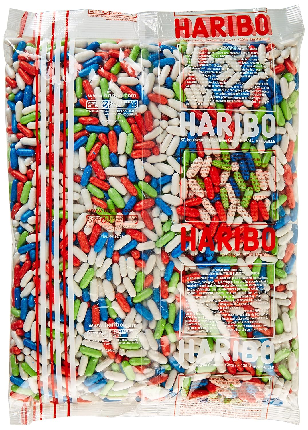 HARIBO Carensac — bonbons gélifiés 2 kg lot de 3