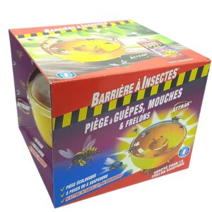 BARRIERE A INSECTES — Piège à guêpes, mouches et frelons