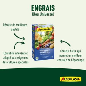 Alternative view of ALGOFLASH — Engrais bleu universel 3 kg