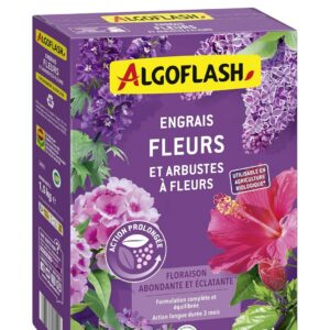 ALGOFLASH — Engrais fleurs et arbustes à fleurs 1,5 kg