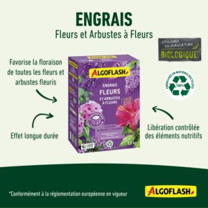 Alternative view of ALGOFLASH — Engrais fleurs et arbustes à fleurs 1,5 kg