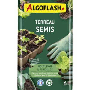 ALGOFLASH — Terreau semis, bouturage et repiquage 6 L