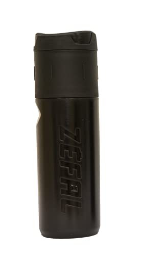 ZEFAL Z Box - Bidon porte-outils vélo - Etanche & Durable Mixte Adulte, Noir, L