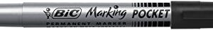 Alternative view of BIC Marking Fine ECOlutions Marqueur Permanent à Pointe Conique Fine - Noir, Blister de 1