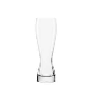 Stölzle Lausitz Verres à bière Weizen Set de 6, 395 ml – Verre classique idéal pour Hefeweizen & Weissbier – Verre Weizen élégant en cristal de haute qualité – Passe au lave-vaisselle