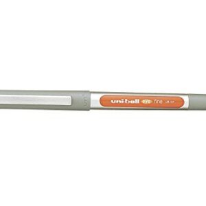 Uni-Ball EYE UB-157 Lot de 3 stylos à bille Orange Taille M 0,7 mm