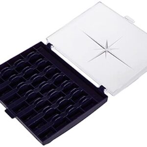 Alternative view of Prym - Bobin Box pour 32 bobines - 1 unité, Bleu