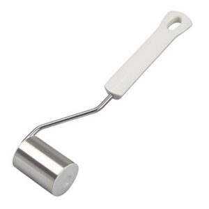 Dr. Oetker Rouleau à Gâteau 22cm Classic, Rouleau de Coin avec Partie Fonctionnelle en Acier Inoxydable, Rouleau à Pâtisserie de Moule à Pâtisserie de Haute Qualité avec Propriétés Antiadhésives