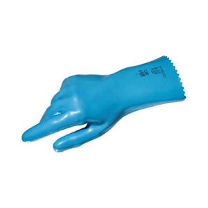 Gant Jersette 300 travaux Long Ue durée Protection produits chimiques Risques Mécaniques Confort Bleu Taille 7