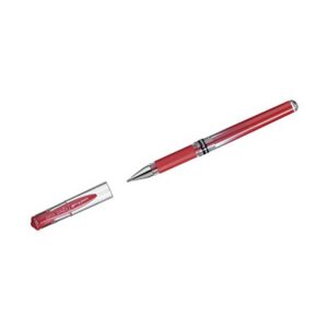 uni-ball 510363 Signo Broad UM-153 Lot de 12 Stylo à Bille à Encre Gel 0,7 mm Rouge Métallique