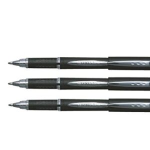 Lot de 3 stylos bille à encre noire Pointe large de 1 mm SX-210 Livrés en vrac