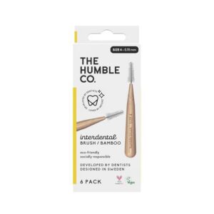 The Humble Co Brossette Interdentaire Bambou Taille 4 Yellowl'H 1 Unité 300g
