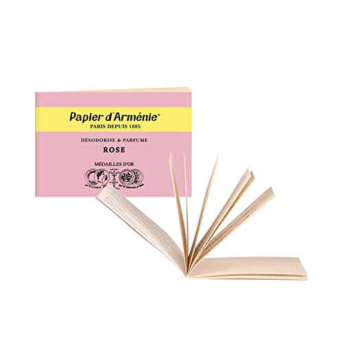 Papier d'Arménie Traditionnel - Bougie Parfumée à la Rose - Désodorisant Naturel - Parfum d'Intérieur - Bougie Décorative – Image 3
