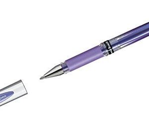 Faber-Castell 510365 Signo Broad UM-153 Stylo-Roller à Encre Gel 1 mm Violet Métallique