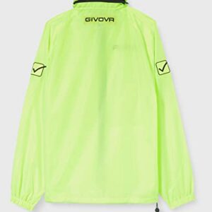 Alternative view of Givova, pluie basico, jaune fluo, 3XS