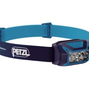 PETZL - ACTIK CORE - Lampe Frontale - Activités Outdoor - Multifaisceau - Homme/Femme - Bleu