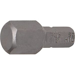 BGS 8181 | Embout | Longueur 25 mm | 6,3 mm (1/4") | six pans intérieurs 10 mm
