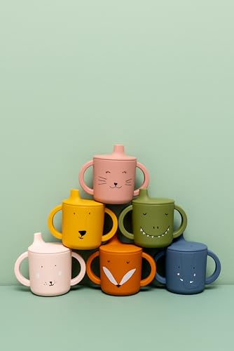 Trixie - Tasse d'Apprentissage en Silicone pour Bébé (Mrs. Cat (Chat)) – Image 3
