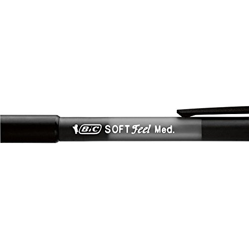 Bic - Soft Feel Clic Grip - Blister de 3 Stylos-billes - Noir – Image 3