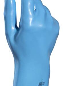 Gant Jersette 300 travaux Long Ue durée Protection produits chimiques Risques Mécaniques Confort Bleu Taille 9
