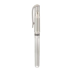 Uni-Ball 716809 Stylo Roller Signo Broad 1 mm Argenté
