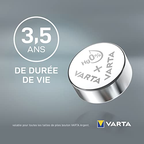 Varta Pack de 2 Piles Montre Oxyde d'Argent V364 SR60 – Image 4