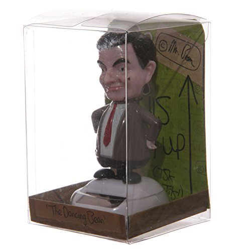 Puckator FF46 Figurine Solaire Mr Bean, 5,5 x 5 x 10,5 cm, Kaki/Blanc/Rose/Rouge/Noir – Image 4